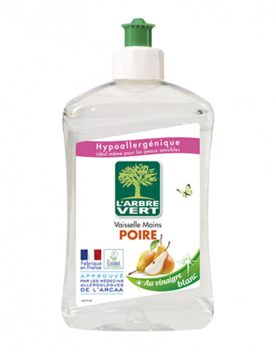 L'arbre Vert Vaisselle Poire Liquid for Dishes 500ml