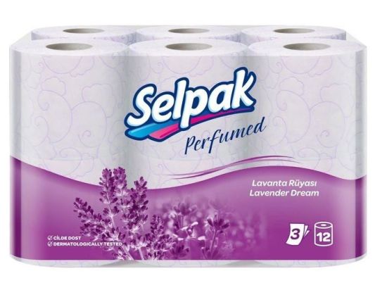 Selpak Lavedner Dream 3W Toilet Tissue 12pcs