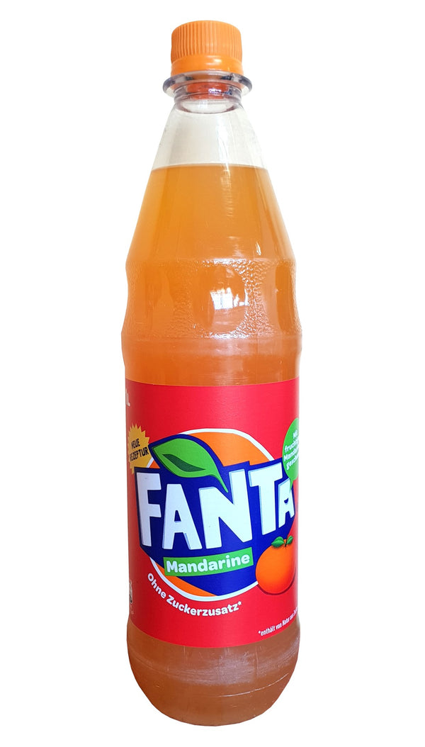 Fanta Mandarine Ohne Zuckerzusatz 1L