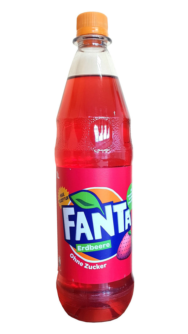 Fanta Erdbeere Ohne Zucker 1L