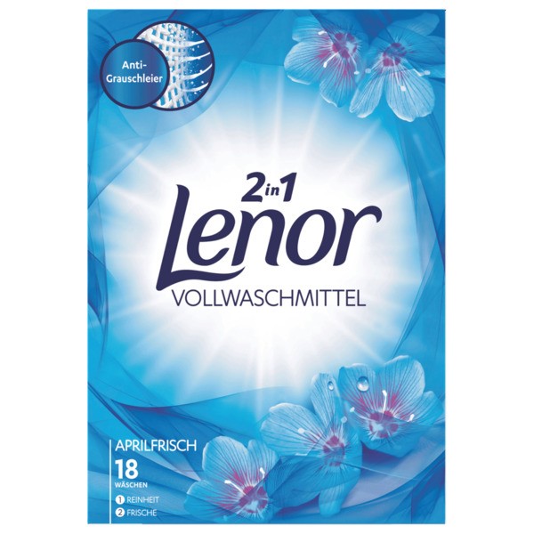 Lenor 2in1 Universal Aprilfrisch Powder 18p 1.1 kg