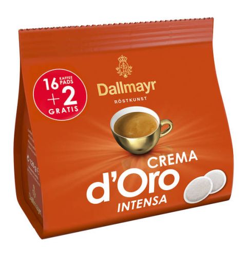 Dallmayr Crema d'Oro Intensa Pads 18pcs 126g