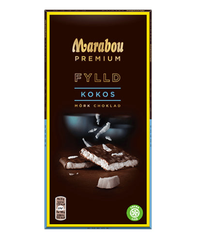 Marabou Premium Fylld Coconut Cheese 150g