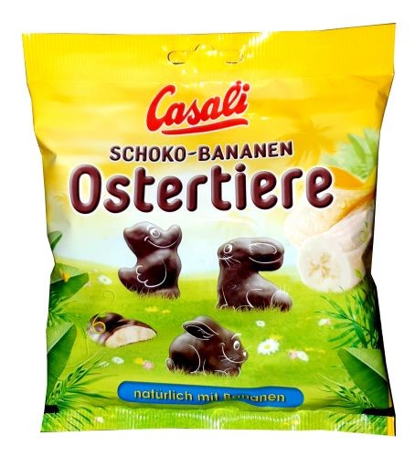 Casali Schoko-Bananen Ostertiere 125g