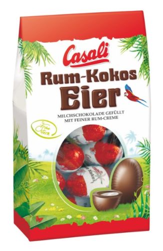 Casali Rum-Coconut Eier 220g