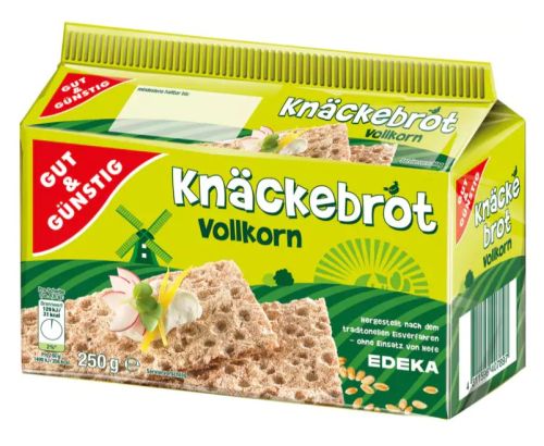 G&G Knackebrot Vollkorn Bread 250g