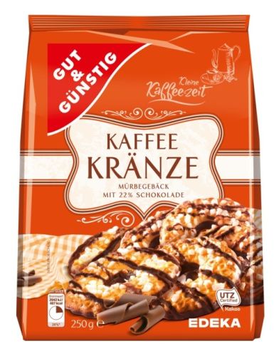 G&G Kaffee Kranze Cookies 250g