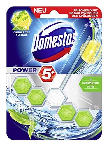 Domestos Power 5 Gruner Tee & Zitrus Pendant 55g