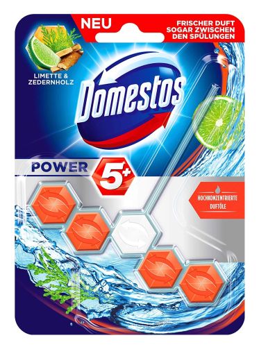 Domestos Power 5 Limette & Zedernholz Pendant 55g