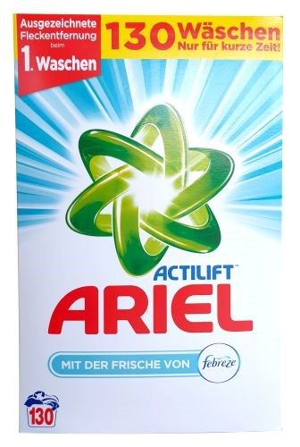 Ariel Febreze Universal Powder 130p 8.45kg