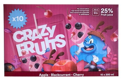 Crazy Fruits Forest 10x200ml