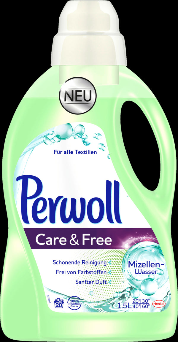 Perwoll Care & Free Gel 20p / 24p 1.5L / 1.44 DE