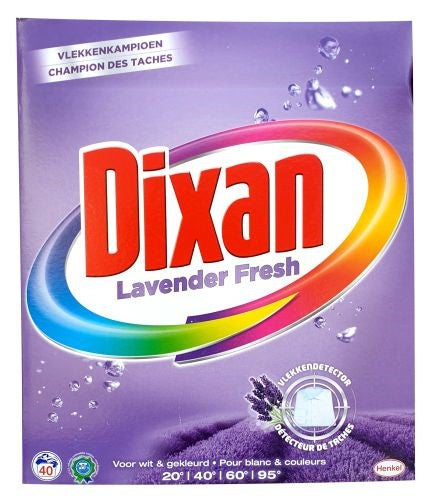 Dixan Lavender Fresh Universal Powder 40p 2.6 kg