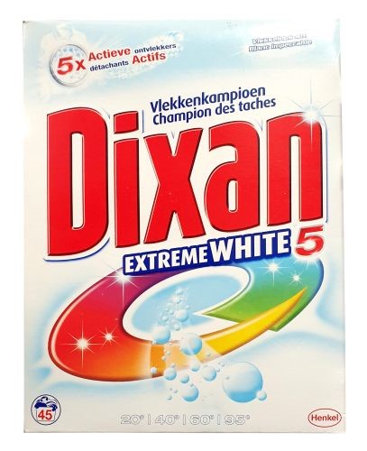 Dixan Extreme White 5 Powder 45p 3.6kg