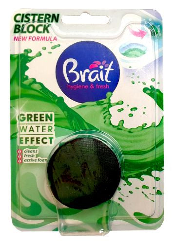 Brait Cistern Block Green Water WC block 50g