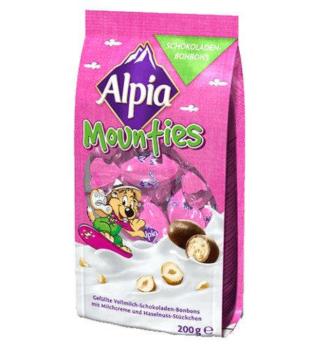 Alpia Mounties Chocolate Bonbons Candy 200g