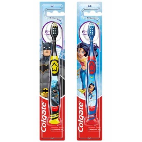 Colgate 6+ Soft WonderWoman / Batman Brush 1pc