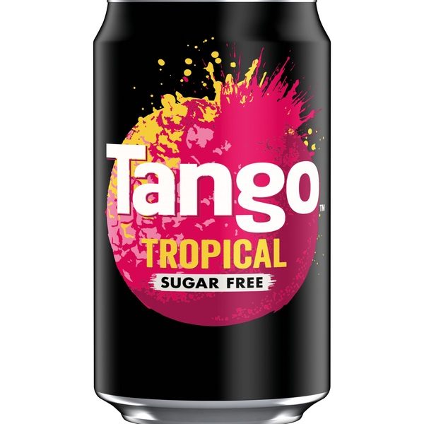 Tango Tropical Sugar Free Can 330ml