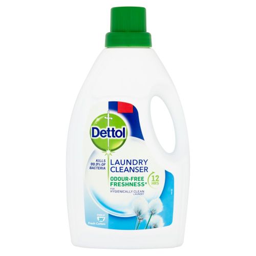 Dettol Laundry Clenser Fresh Cotton 1L