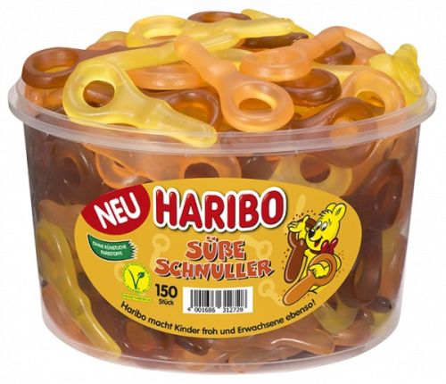 Haribo Susse Schnuller 150 pcs, 1.3 kg