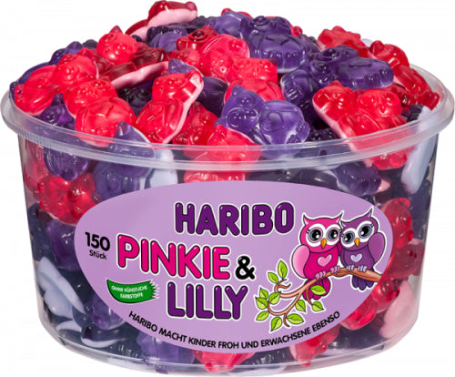 Haribo Pinkie & Lilly 150pcs 1.2kg