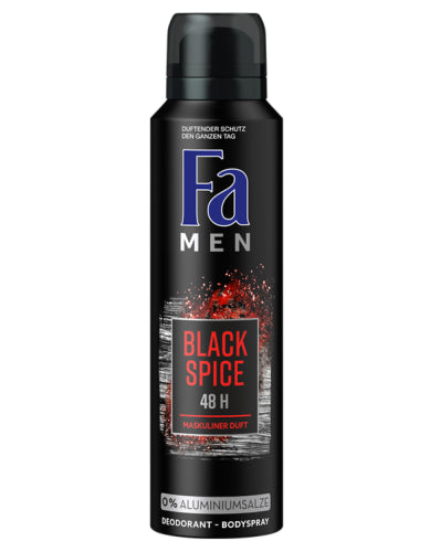 Fa Men Black Spice Deo 150ml