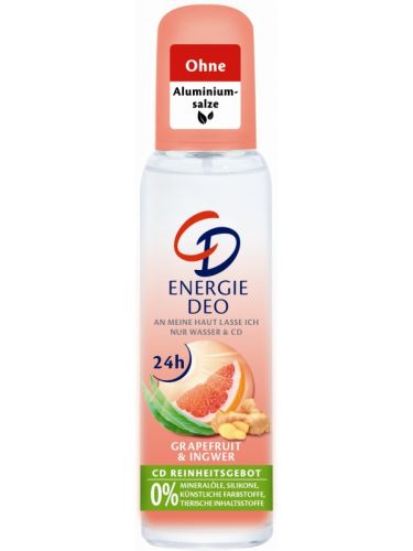 CD Energie Deo Grapefruit & Ingwer 75ml