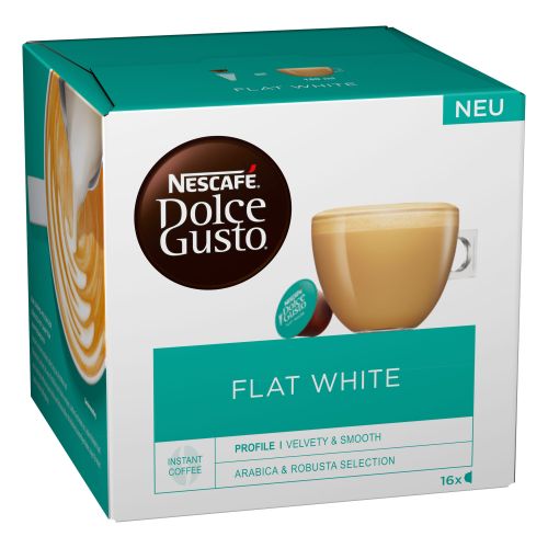 D.Gusto Flat White Caps 16pcs 187g