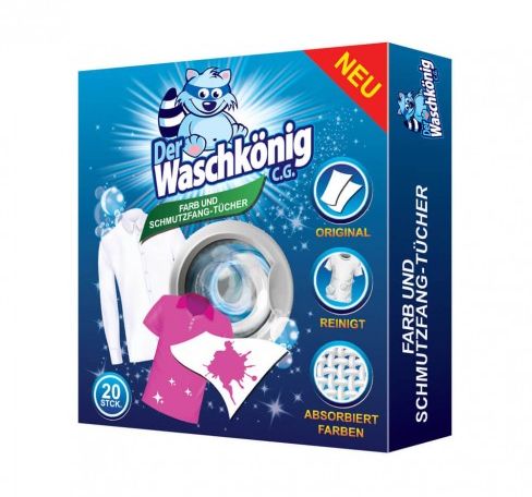 Waschkonig Farbtucher Antipaint handkerchiefs 20pcs