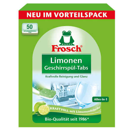 Frosch Limonen Geschirrspul Tabs 50 pcs. 1 kg