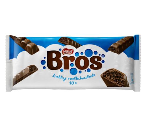 Nestle Bros Luchtige Melkchocolade 10pcs 240g