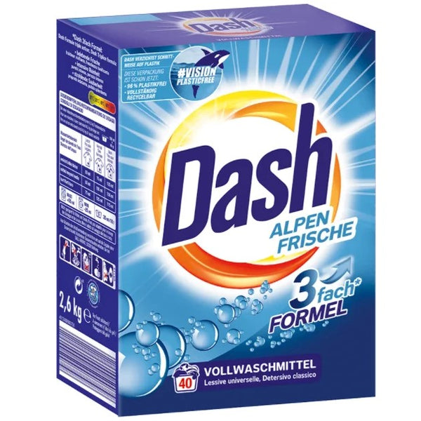 Dash Alpen Frische Powder 40p 2.6kg