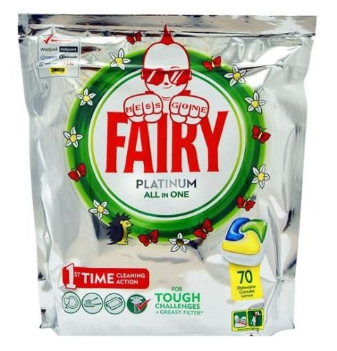 Fairy Platinum All in One Lemon Tabs 70pcs 1kg