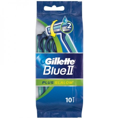 Gillette Blue II Plus Slalom Machines 10pcs