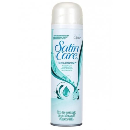 Gillette Satin Care Pure & Delicate Gel 200ml