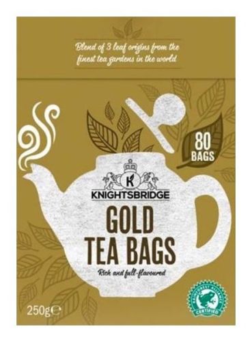 Knightsbridge Gold Tea Bags Tea 80pcs 250g