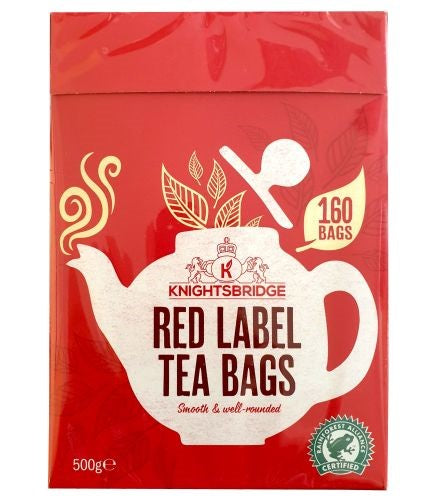 Knightsbridge Red Label Tea Tea 160pcs 500g