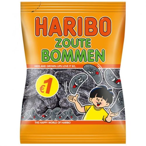 Haribo Zoute Bommen jellies 200g