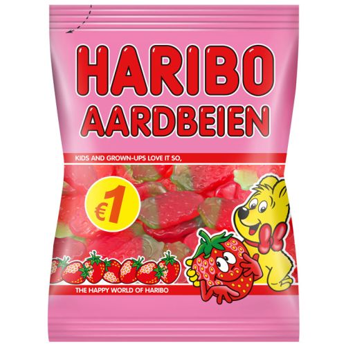 Haribo Aardbeien jellies 200g