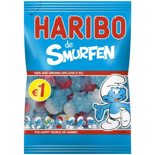 Haribo De Smurfen jellies 200g