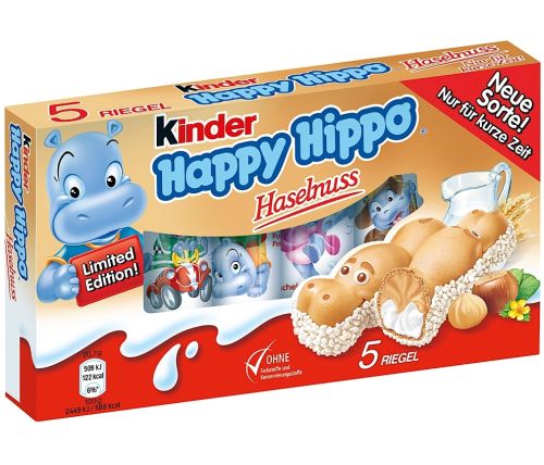 Kinder Happy Hippo Haselnuss 5pcs 103.5g