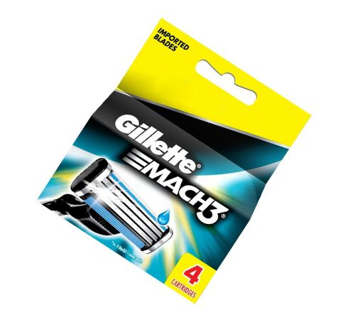 Gillette Mach3 Blades 4pcs