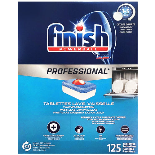 Finish Professional Powerball Tabs 125pcs 2kg