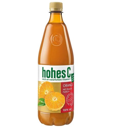 Hohes C Orange mit Frucht-Fleisch 1L