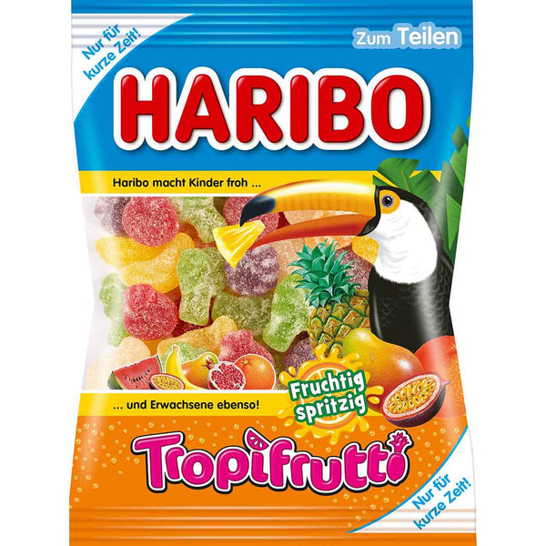 Haribo Tropifrutti Fruchtig Spritzig 200g