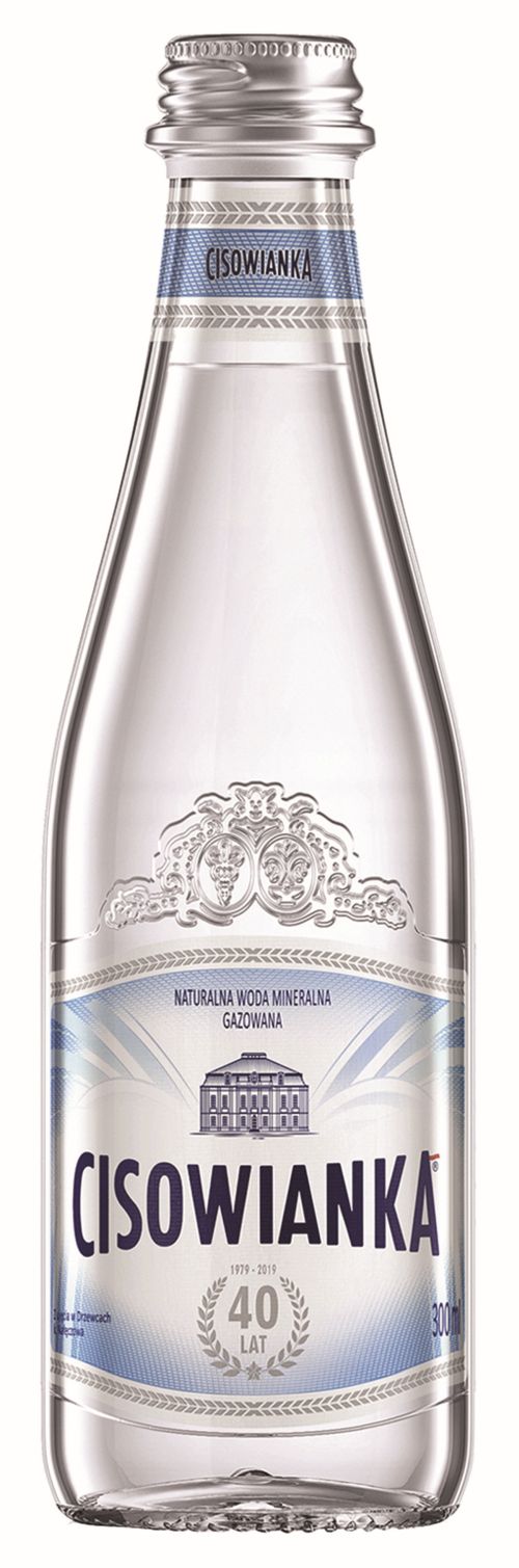 Cisowianka Natural Mineral Carbonated 300ml