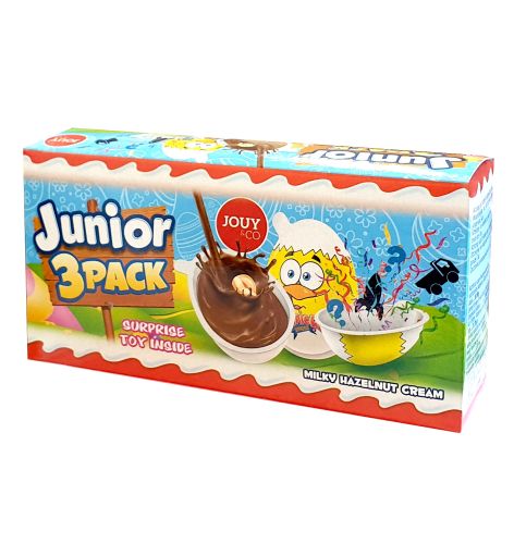 Jouy & Co Junior Surprise Egg with Niespodz 3pcs 45g