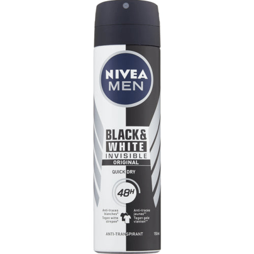 Nivea Men Black & White Original Deo 150ml