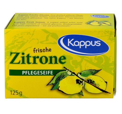 Kappus Frische Zitrone Pflegeseife Soap 125g