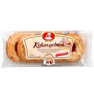 Matheo Kokosgeback mit Fruchtfullung Cookies 200g